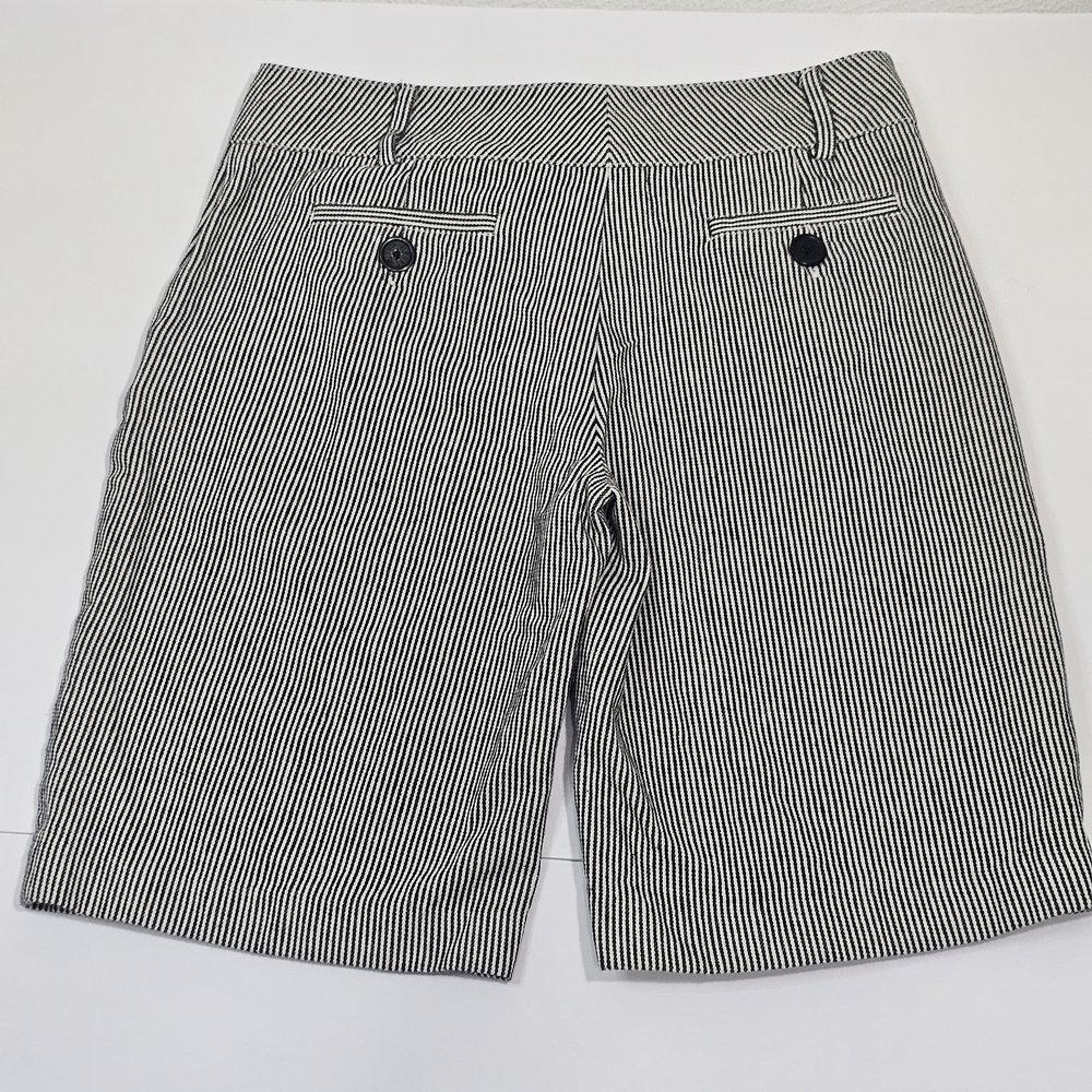 Ivy Jane Striped Black and White Shorts Size 4 100%cotton - Picture 4 of 10
